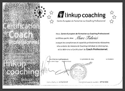 diplome de coach